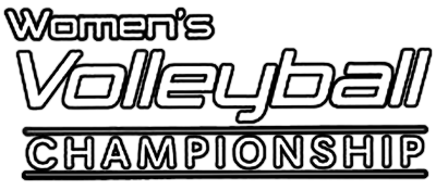 Women's Volleyball Championship logo for Playstation 2